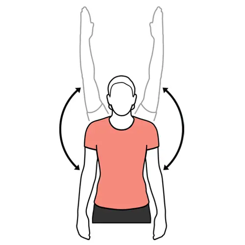 Arm stretch (standing)
