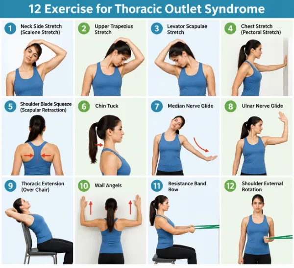 Exercise for thoracic outlet syndrome