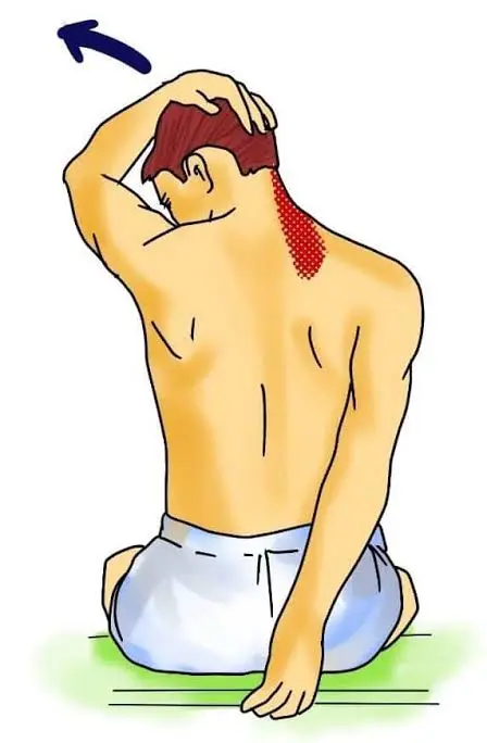 Levator scapulae stretch