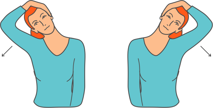 Side-to-side turns (neck rotation)
