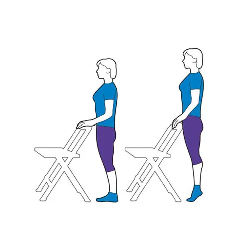 Standing heel raise