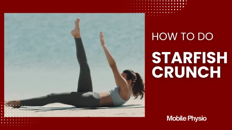 Starfish Crunch Exercise