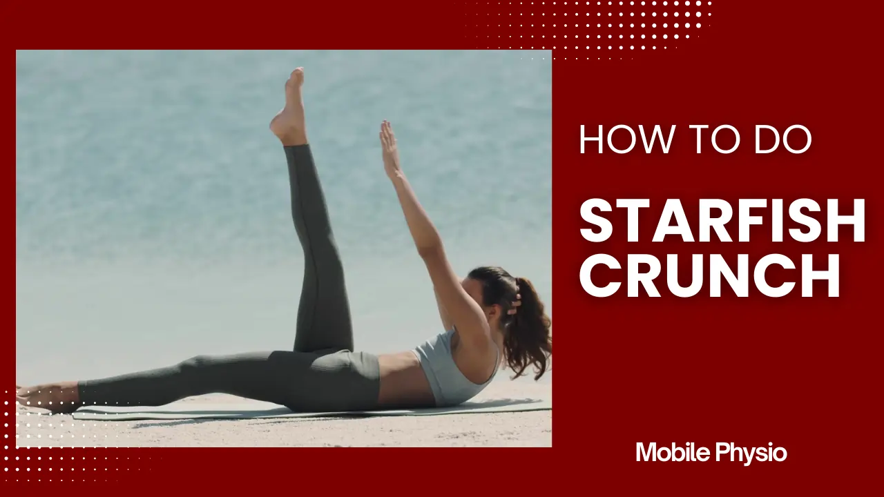 Starfish Crunch Exercise