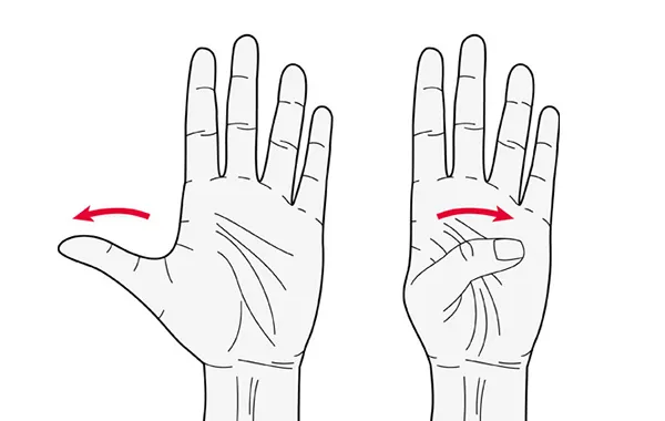 Thumb stretch