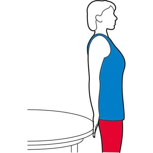 Backwards table press