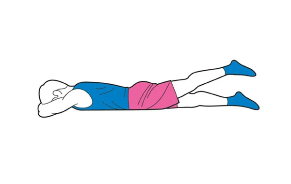 Leg raises (lying down)
