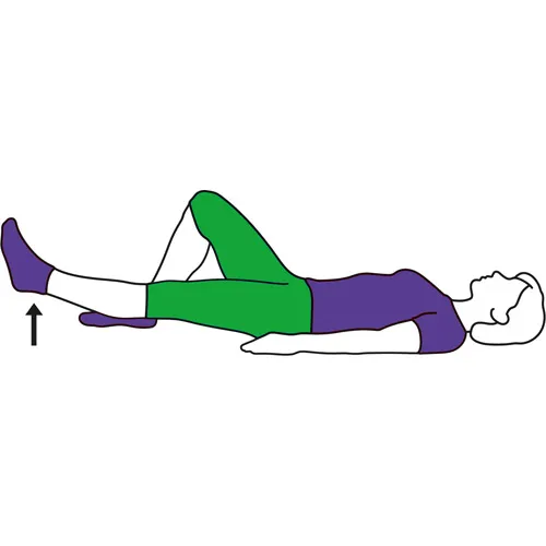 Straight-leg raise (lying)