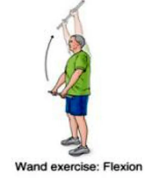 Can/wand Shoulder Flexion