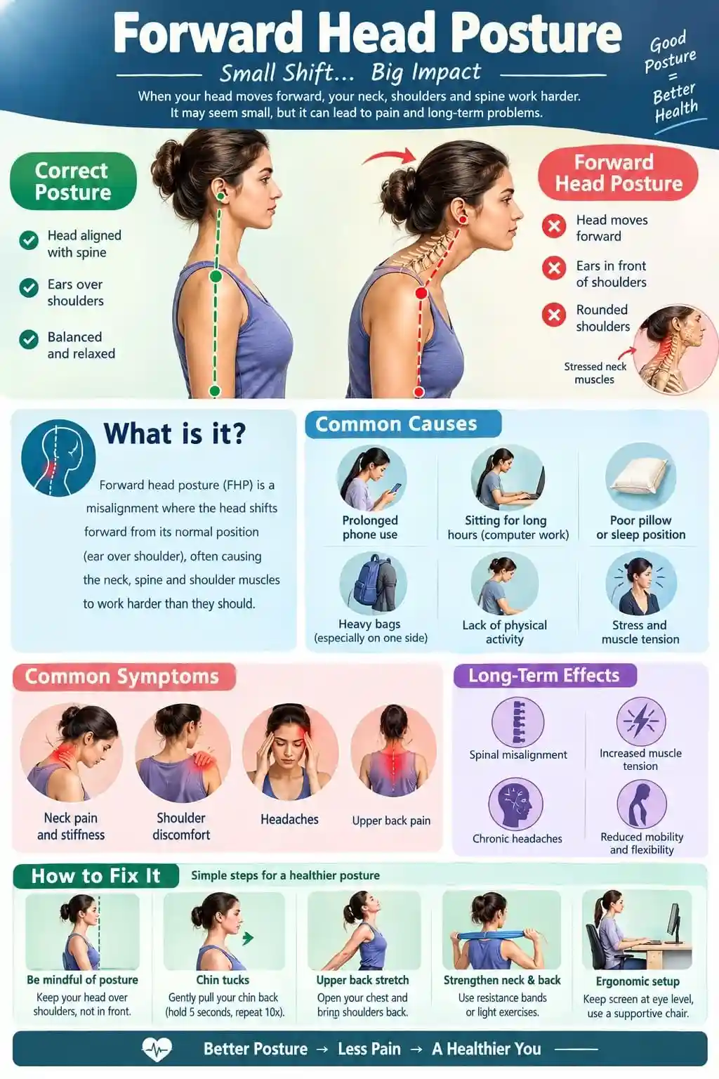 Forward head posture